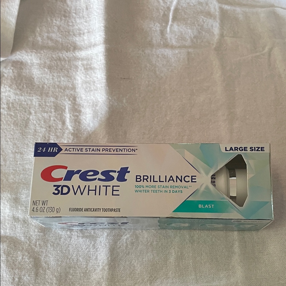 Crest 3D White Brilliance Blast Toothpaste